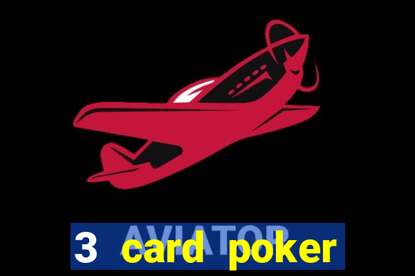 3 card poker casino odds