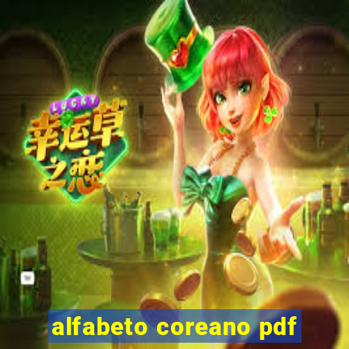 alfabeto coreano pdf