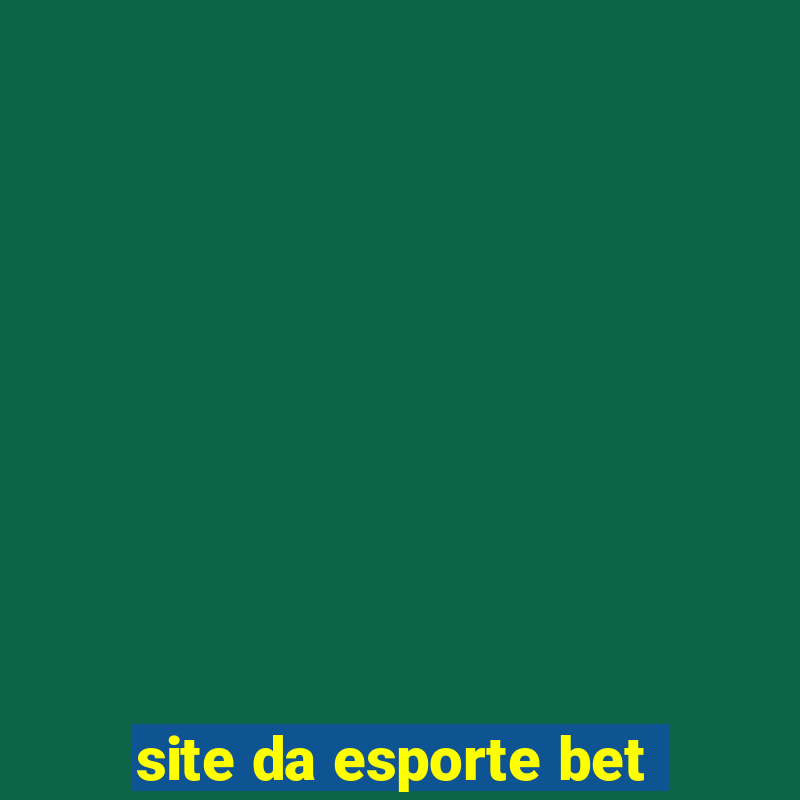 site da esporte bet