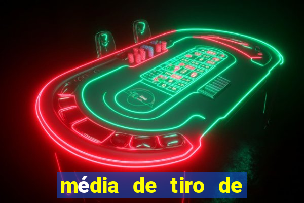 média de tiro de meta por jogo