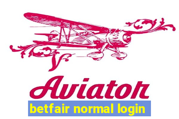 betfair normal login