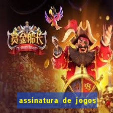 assinatura de jogos de futebol