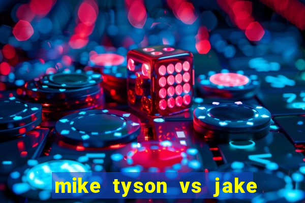 mike tyson vs jake paul assistir online