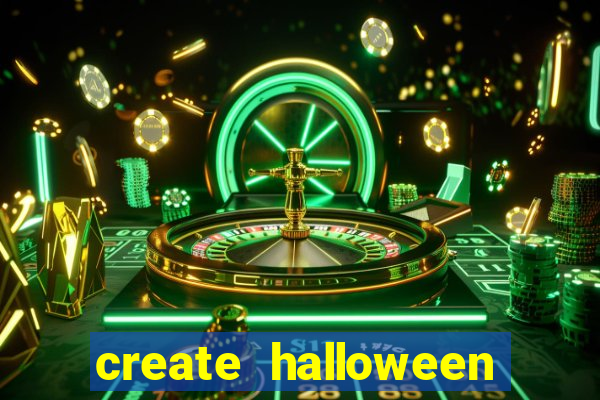 create halloween bingo card