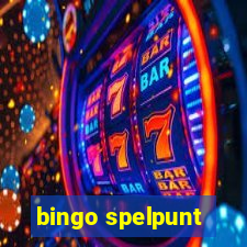 bingo spelpunt