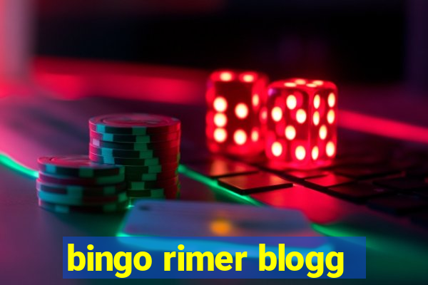 bingo rimer blogg