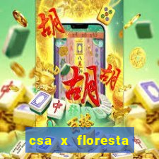 csa x floresta onde assistir