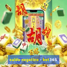 saldo negativo - bet365