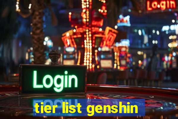 tier list genshin