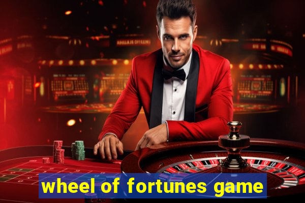 wheel of fortunes game