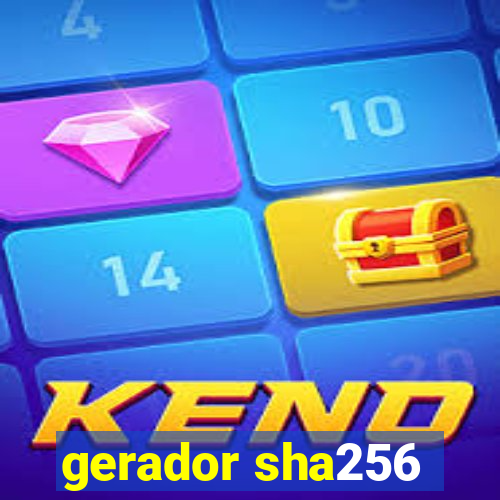 gerador sha256