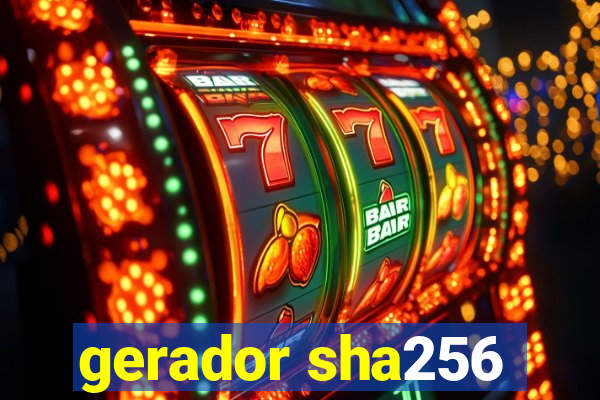 gerador sha256