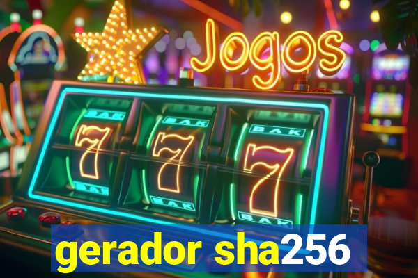 gerador sha256