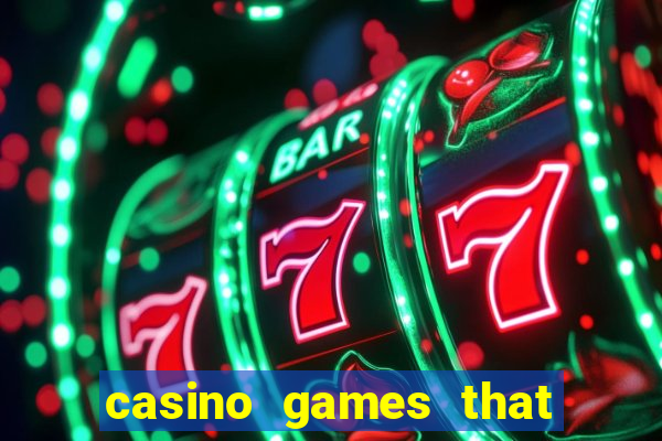 casino games that pay real money with no deposit