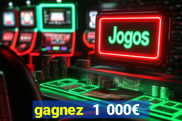 gagnez 1 000€ sur jow