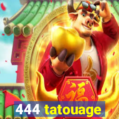 444 tatouage