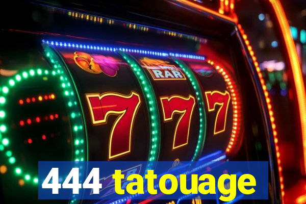 444 tatouage