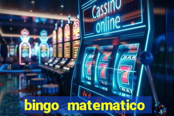 bingo matematico para ensino medio