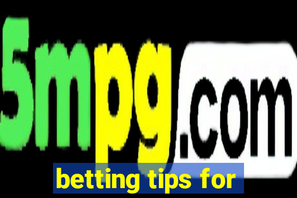 betting tips for