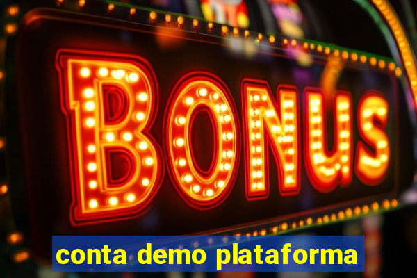 conta demo plataforma