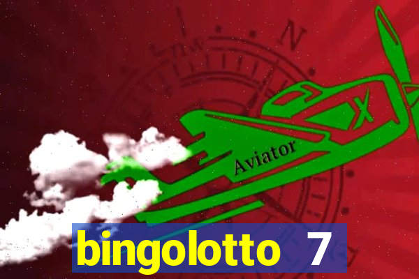 bingolotto 7 januari 2024