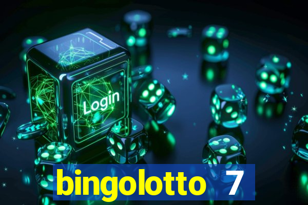 bingolotto 7 januari 2024