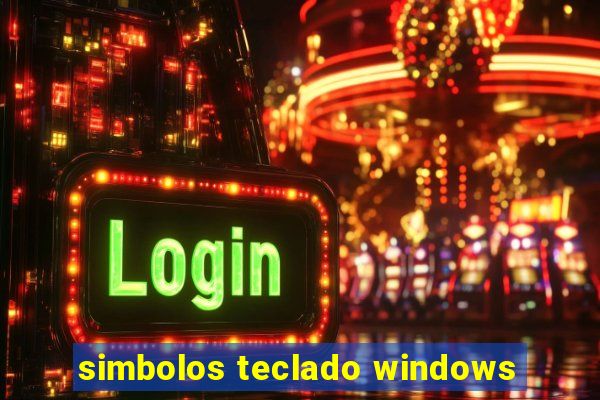 simbolos teclado windows