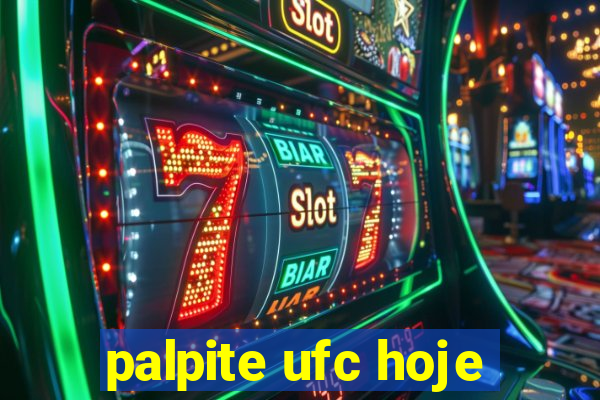 palpite ufc hoje