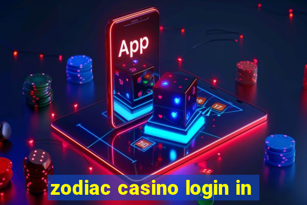 zodiac casino login in