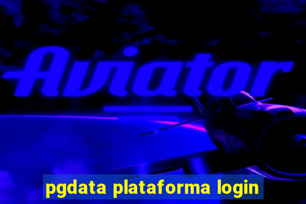 pgdata plataforma login