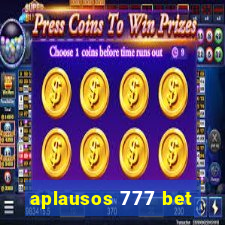 aplausos 777 bet