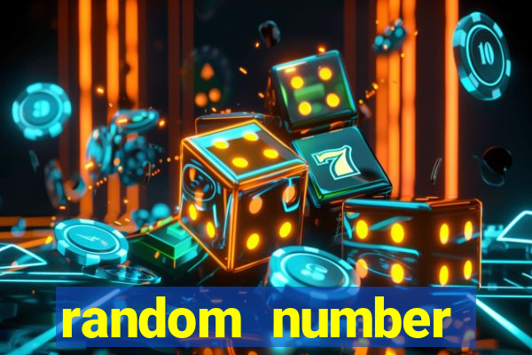 random number generator slot machine