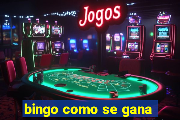 bingo como se gana