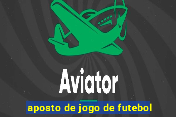 aposto de jogo de futebol