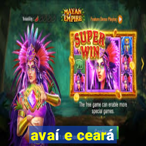 avaí e ceará