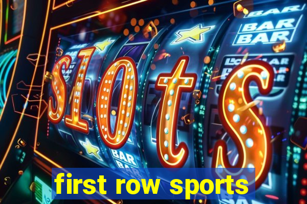 first row sports