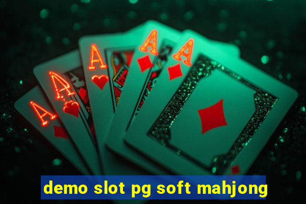 demo slot pg soft mahjong