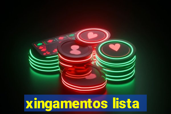 xingamentos lista