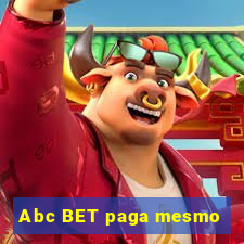 Abc BET paga mesmo