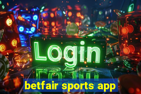 betfair sports app