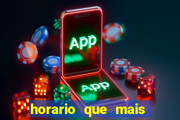 horario que mais paga fortune tiger