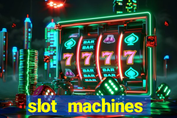 slot machines online gambling