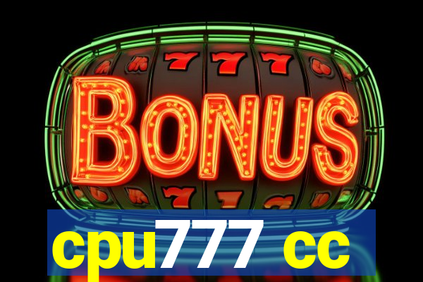 cpu777 cc