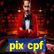 pix cpf