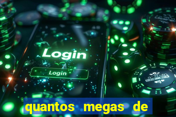 quantos megas de internet é bom para jogar