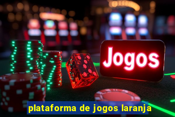 plataforma de jogos laranja