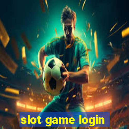 slot game login