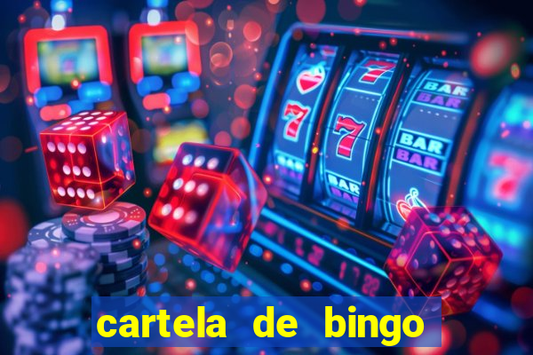 cartela de bingo para imprimir gratis