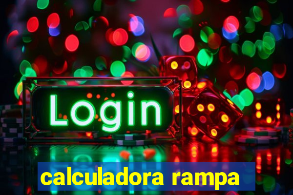 calculadora rampa