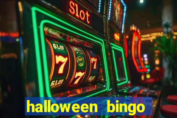 halloween bingo card generator